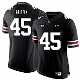 Ohio State Buckeyes 45 Archie Griffin Black Nike College Football Jersey Dzhi,baseball caps,new era cap wholesale,wholesale hats